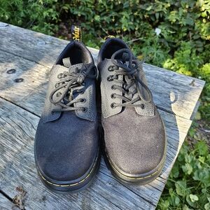 Doc Marten low tip canvas boots